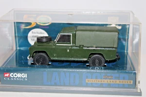 Corgi Classics 07302 50th Years - Military Land Rover + Official Miniature Corgi - Picture 1 of 4
