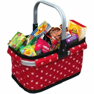 Tanner Shopping Basket Punti con Food Packs Basket Shop Accessori - Foto 1 di 1