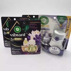 Air Wick Lavender Bonus Warmer & 1 Scented Oil Refill, 6 Extra Refills - Picture 1 of 7