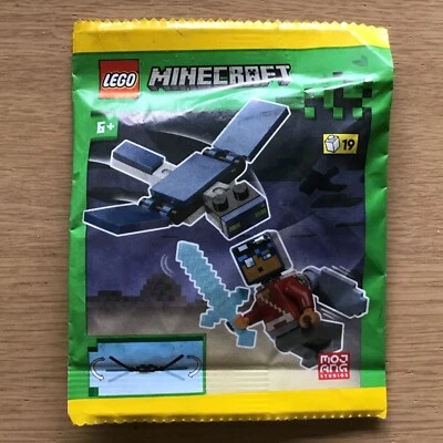 LEGO Minecraft Hero With Elytra and Phantom 662501 Paper Bag SEALED - Image 1 of 3