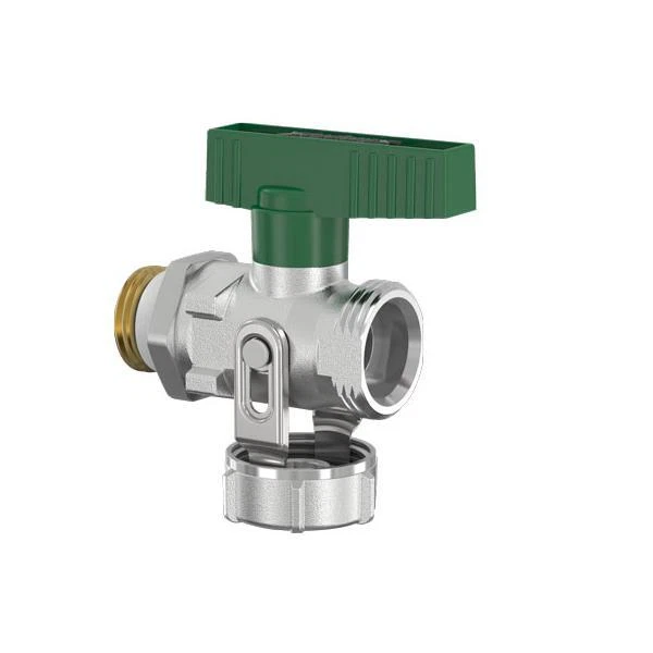 Flaconi Kfe-Kugelhahn Passaggio, Dvgw G1/2a PN16 Ms Nichelato - Bild 1 von 1