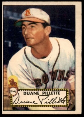 1952 Topps Duane Pillette St. Louis Browns #82 *Noles2148* - Image 1 of 2