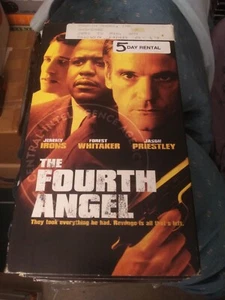 The Fourth Angel 2003 VHS Jeremy Irons Forest Whitaker Jason Priestley hijacking - Bild 1 von 5