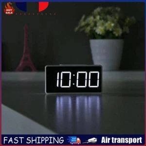 # Réveil numérique LED avec Port USB, horloge électronique de Table Snooze (blan - Foto 1 di 9
