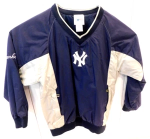 New York Yankees Baseball Pullover V-Ausschnitt leicht gefütterte Jacke, Kinder 8/10, neu ohne Etikett - Bild 1 von 2