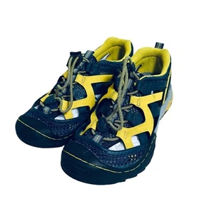 Jambu Squamata Boys Shoes Size 2M Water Ready Yellow Blue Fisherman Cap Toe - Picture 1 of 11