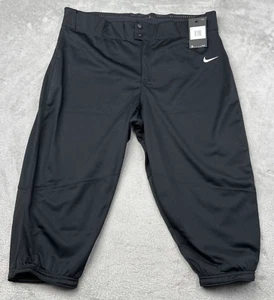 Nike Vapor Select High Baseball Pant Men's 2XL Knickers New Black - Picture 1 of 10