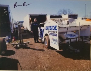 2021 Signed Ryan Riddle #31 Big Block Dirt Modified Photo 8.5 X 11 Fast Shipping - Picture 1 of 1