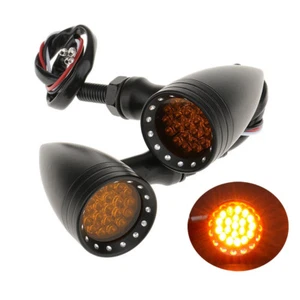 LED Bullet Turn Signals Light Indicator Yamaha VStar 650 XVS650 Custom Classic - Picture 1 of 10