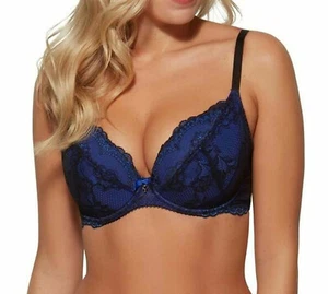 Gossard Superboost Lace Plunge Bra 7711 Underwired & Padded In Different Colours - Picture 1 of 22