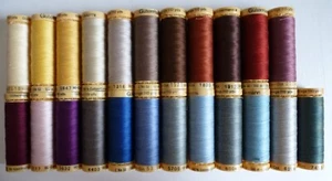 100m 110yds Gutermann C Ne 50 100% Cotton Thread in Various Colours - Picture 1 of 35