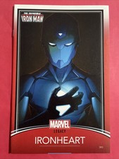 Invincible Iron Man #593 Trading Card Variant Riri Williams Ironheart 2017