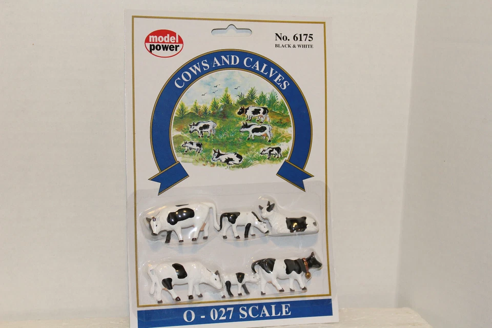 MODEL POWER  FIGURES #6175 COWS & CALVES - Image 1 of 1