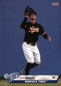 Jeff Salazar 2010 Choice Norfolk Tides #40 RC Card *AutographDen* FREE SHIP - Picture 1 of 1