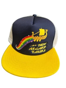 DISNEY PARKS MARVEL THOR LOVE AND THUNDER NEU ASGARD TOURS SNAPBACK TRUCKER KAPPE - Bild 1 von 4