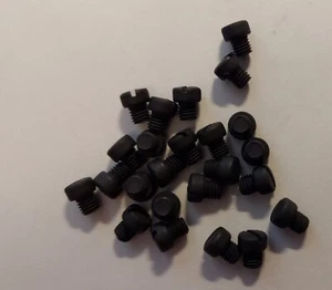 6-48 X 1/8" Blued Slotted Fillister Head Gunsmith Screws (24-Pcs) - Picture 1 of 2