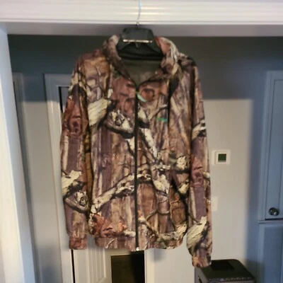 Mossy Oak Breakup Infinity Jacket  Size Med (38-40) Remington + Hood - Image 1 of 4