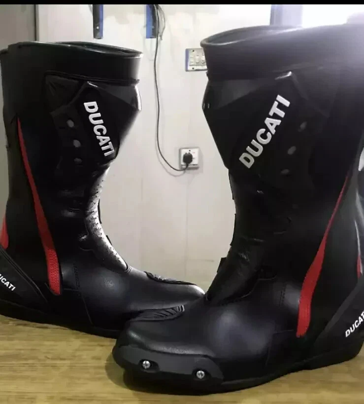 DUCATI Zapatos Moto Botas Moto Cuero Touring Moto39,40,41,42 Foto 1 de 3