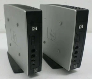 LOT of TWO (2) HP T5545 Thin Client, VIA Eden 1GHz, 512mb Flash, 512mb RAM - Picture 1 of 8