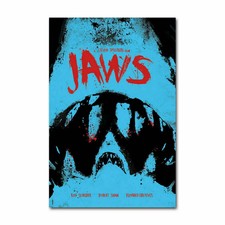 272153 Jaws Classic Movie WALL PRINT POSTER AU