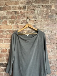 Standard James Perse Womens Hoodie Shirt Sz Green USA - Picture 1 of 8