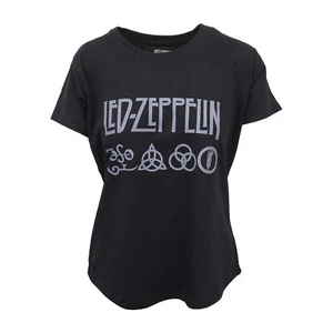 LED ZEPPELIN WOMENS LOGO T SHIRT - Picture 1 of 3