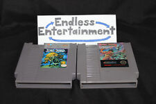 Time Lord & Wizards & Warriors Lot NES Nintendo Tested! Cart Only
