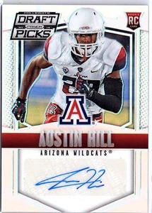 2015 Panini Prizm Collegiate Entwurf Picks #248 Austin Hill Autogramme Preise - Bild 1 von 2