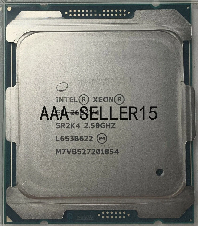 Intel Xeon E5-2682 V4 SR2K4 2.5GHz 16-Core 32T Socket 2011-3 CPU Processor - Image 1 of 1
