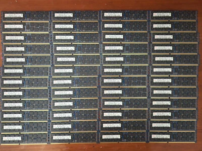 384GB Hynix 48 x 8GB PC3-10600 DDR3-1333 RAM Memory HMT31GR7BFR4A-H9 - Image 1 of 2