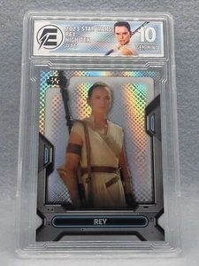 2023 Topps Star Wars High Tek Rey #16 Base Dot Diffractor EGC 10 g~O - Picture 1 of 2