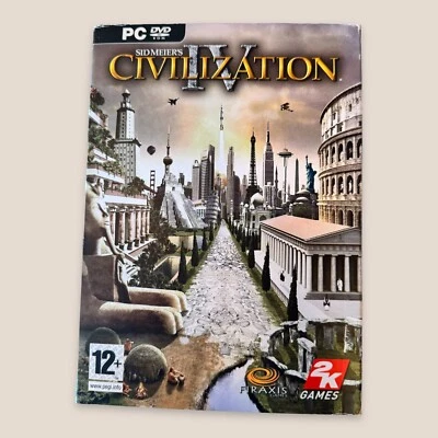 PC Game: Sid Meier's Civilization IV/4 Boxed Book Chart/Tree - Image 1 of 4