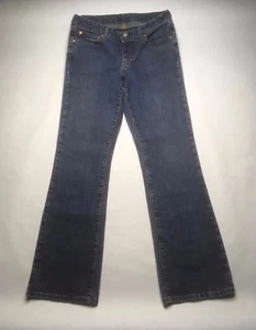 Polo Ralph Lauren para mujer talla 10x32 elástico Kelly Jeans azul M - Imagen 1 de 4