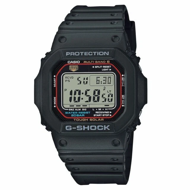 Casio G-Shock GW-M5610U-1ER 43,2 mm Cassa di Resina, Cinturino di Resina, Orologio da Polso per Uomo
