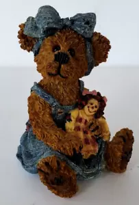 Figura Boyds Bear Sally Quignapple con Annie Ole Friends are the Best 2000 - Imagen 1 de 6