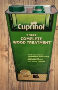 Cuprinol 5 Star Complete Wood Treatment  1 Litres (Water Based) - Picture 1 of 3