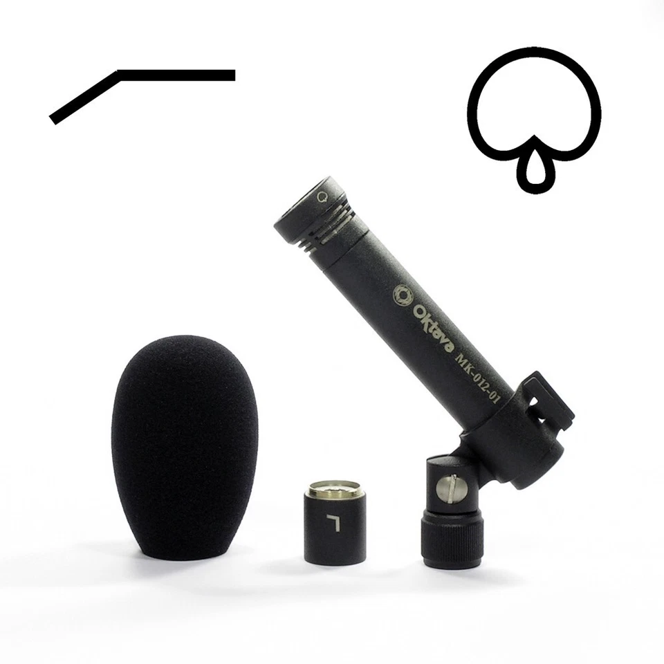 Oktava  Kondensator Mikrofon MK-012-01 movie set Hyperniere Filmproduktion Video - Bild 1 von 1