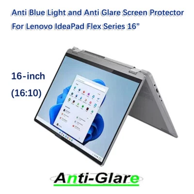 2X Screen Guard for Lenovo IdeaPad Flex 5 (16" Gen 8) 2-in-1 Laptop 16" 16:10 - Image 1 of 4