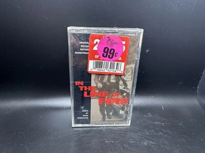 IN THE LINE OF FIRE - ORIGINAL SOUNDTRACK CASSETTE Eastwood Sealed - Image 1 of 2