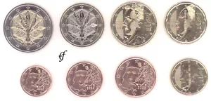 Frankreich Münze Kursmünze - alle von 1 Cent - 1 Euro und alle Jahre - Neu - Bild 1 von 8