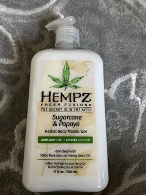 Hempz Herbal Body Moisturizer, Sugarcane & Papaya- 17 fl oz - Image 1 of 4