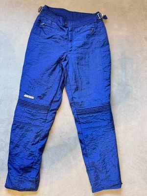 Descente Vintage 80’s Men’s Size 34 L Blue Snow Pants/ Ski Pants - Image 1 of 4