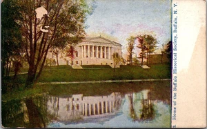 Home of BUFFALO HISTORICAL SOCIETY Buffalo, New York NY Postcard - Picture 1 of 2