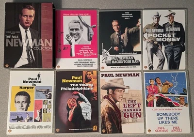 The Paul Newman Collection, 8 movies, 8 DVD’s Steve McQueen & Robert Wagner - Image 1 of 4