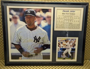 Derek Jeter • Gerahmter Druck/Collage • New York Yankees • 14" x 11" - Bild 1 von 13