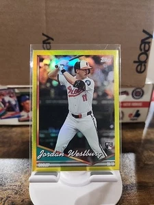 2024 Topps Archives Jordan Westburg RC Yellow Foilboard Baltimore Orioles #235 - Picture 1 of 2