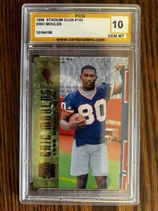 1996 Topps Stadium Club #143 Eric Moulds (RC) PCG 10 Not PSA Gem Mint - Picture 1 of 2