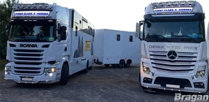 Slim LED Nameboard Headboard SignTo Fit Mercedes Actros MP4 Big Space Giga Space - Picture 1 of 4