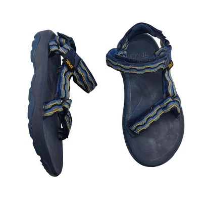 Teva Hurricane XLT2 Kid 1 Sandal Kishi Dark Blue Hook & Loop Straps Outdoor Gorp - Image 1 of 4