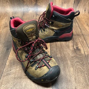 Keen Pittsburgh Men's 8 D Steel Toe Waterproof Brown WORK HIKING Boot 1007024 - Picture 1 of 10